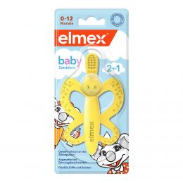 ELMEX Baby Zahnbürste und Beissring 1 St Zahnbürste