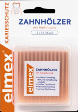 ELMEX Zahnhlzer 3X38 St