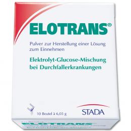 Ein aktuelles Angebot für ELOTRANS Pulver 10 St Pulver Baby- & Kinderapotheke - jetzt kaufen, Marke Stada Consumer Health Deutschland Gmbh.
