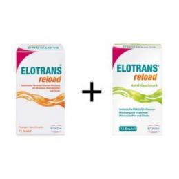 ELOTRANS reload Elektrolyt-Pulver Apfel + Orange