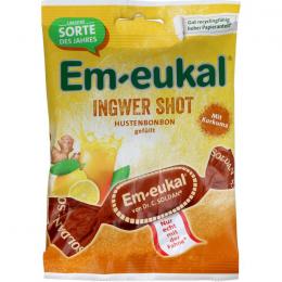 EM-EUKAL Bonbons Ingwer Shot gefüllt zuckerhaltig 75 g