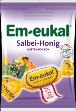 EM EUKAL Bonbons Salbei Honig zuckerhaltig 75 g