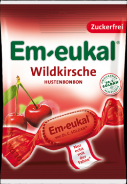 EM EUKAL Bonbons Wildkirsche zuckerfrei 75 g