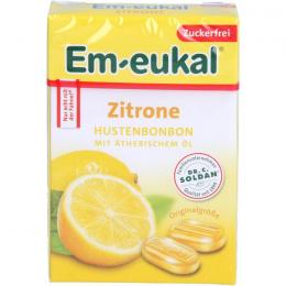EM-EUKAL Bonbons Zitrone zuckerfrei Box 50 g