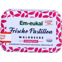 EM-EUKAL Frische Pastillen Waldbeere zuckerfrei 20 g