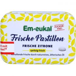EM-EUKAL Frische Pastillen Zitrone zuckerfrei 20 g