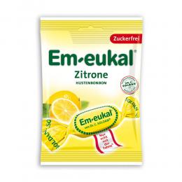 Em-eukal Zitrone zuckerfrei 75 g Bonbons