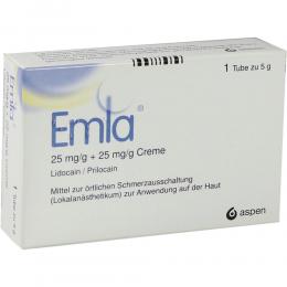 EMLA 25 mg/g + 25 mg/g Creme + 2 Tegaderm Pfl. 5 g Creme