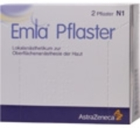 EMLA Pflaster 2X1 St