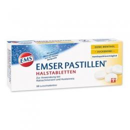 EMSER Pastillen ohne Menthol zuckerfrei 30 St