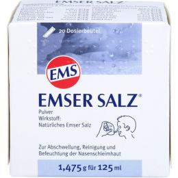EMSER Salz 1,475 g Pulver 20 St.