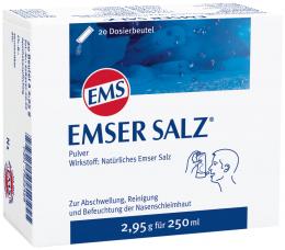 EMSER Salz Beutel 20 St Pulver