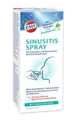 EMSER Sinusitis Spray mit Eukalyptusl 15 ml