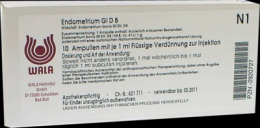 ENDOMETRIUM GL D 8 Ampullen 10X1 ml