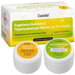 ENGELWURZBALSAM & Thymianbalsam m.Myrte Kinder Set 40 g