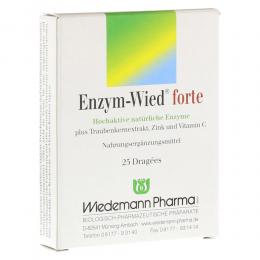 ENZYM WIED forte Dragees 25 St Dragees