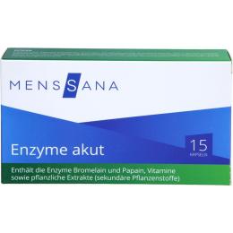 ENZYME akut MensSana Kapseln 15 St. (7 g)