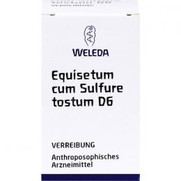 EQUISETUM CUM Sulfure tostum D 6 Trituration 20 g