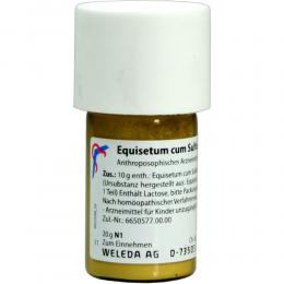 EQUISETUM CUM Sulfure tostum D 6 Trituration 20 g Trituration