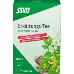 ERKÄLTUNGSTEE Kräutertee Nr.34a Salus 100 g