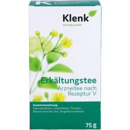 ERKÄLTUNGSTEE V 75 g