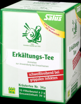 ERKLTUNGS-TEE Krutertee Nr.34a Salus Filterbeut. 15 St