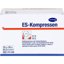 ES-KOMPRESSEN steril 10x20 cm 100 St.