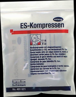 ES-KOMPRESSEN steril 5x5 cm 8fach 5X2 St