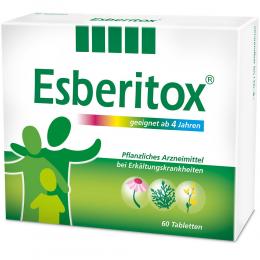 Esberitox bei Erkältungskrankheiten ab 4 Jahre 60 St Tabletten