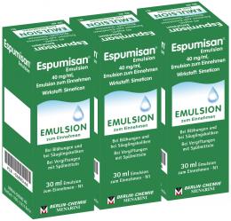 Espumisan Emulsion 3 X 32 ml Emulsion