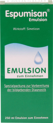 ESPUMISAN Emulsion f. bildgebende Diagnostik 250 ml