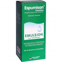 ESPUMISAN Emulsion f. bildgebende Diagnostik 250 ml Emulsion