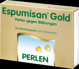 ESPUMISAN Gold Perlen gegen Blhungen 20 St