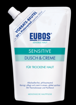 EUBOS SENSITIVE Dusch & Creme Nachf.Btl. 400 ml