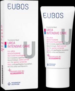 EUBOS TROCKENE Haut Urea 5% Gesichtscreme 50 ml