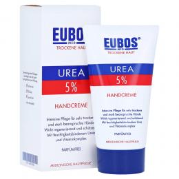 EUBOS Trockene Haut Urea 5% Handcreme 75 ml Creme