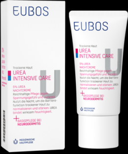 EUBOS TROCKENE Haut Urea 5% Nachtcreme 50 ml