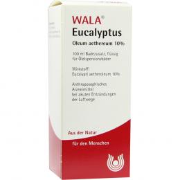 Ein aktuelles Angebot für EUCALYPTUS OLEUM äth.10% 100 ml Öl Einreiben & Inhalieren - jetzt kaufen, Marke WALA Heilmittel GmbH.
