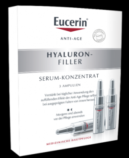 EUCERIN Anti-Age Hyaluron-Filler Serum-Konz.Amp. 3X5 ml