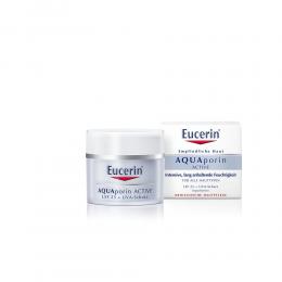 Eucerin AquaPorin Active Feuchtigkeitspflege mit LSF 25+ UVA-Schutz 50 ml Creme