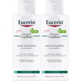 EUCERIN DermoCapillaire Anti-Schuppen Gel Sha.DP 500 ml