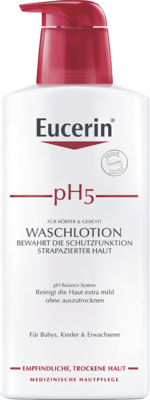 EUCERIN pH5 Waschlotion empfindliche Haut m.Pumpe 400 ml