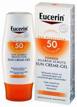 EUCERIN Sun Allergie Gel 50+ 150 ml