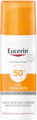 EUCERIN Sun Gel-Creme Oil Contr.Anti-Gl.Eff.LSF50+ 50 ml