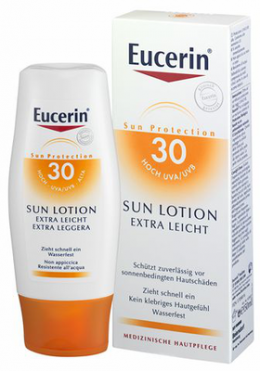 EUCERIN Sun Lotion extra leicht LSF 30 150 ml