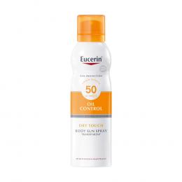 EUCERIN Sun Oil Control Body Transp.Aerosol LSF 50 200 ml Spray