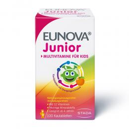 Ein aktuelles Angebot für EUNOVA Junior Kautabletten m.Orangengeschmack 100 St Kautabletten  - jetzt kaufen, Marke Stada Consumer Health Deutschland Gmbh.