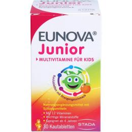 EUNOVA Junior Kautabletten m.Orangengeschmack 30 St. (33,9 g)