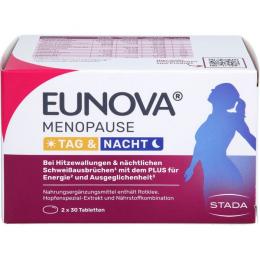 EUNOVA Menopause Tag & Nacht Tabletten 60 St. (48,8 g)