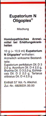 EUPATORIUM N Oligoplex Liquidum 50 ml